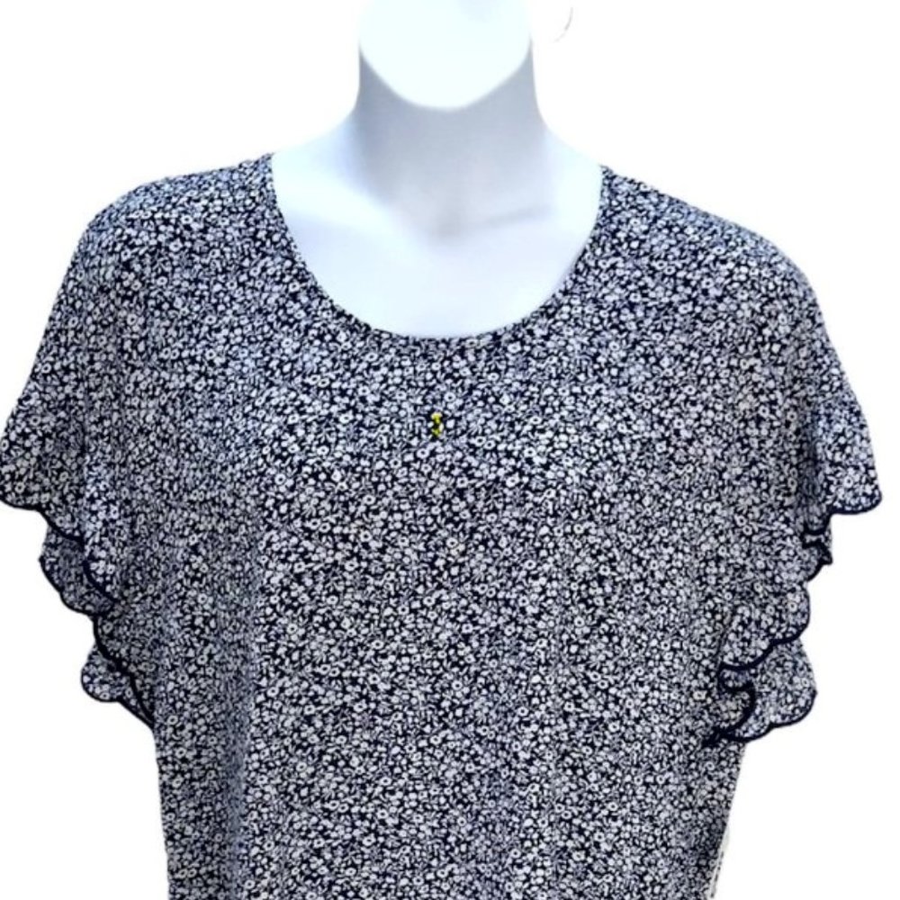 Michael Kors ruffle sleeve blouse